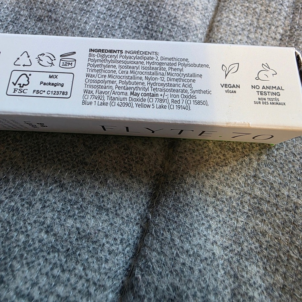 FLYTE 70 B B LipBlot Sheer Matte Lipstick Cherry Pie Vegan Cruelty Free - Picture 6 of 6